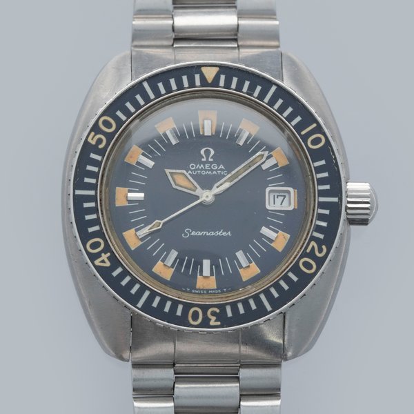 Omega Omega Seamaster 120 166.073 Deep Blue Box and Papers