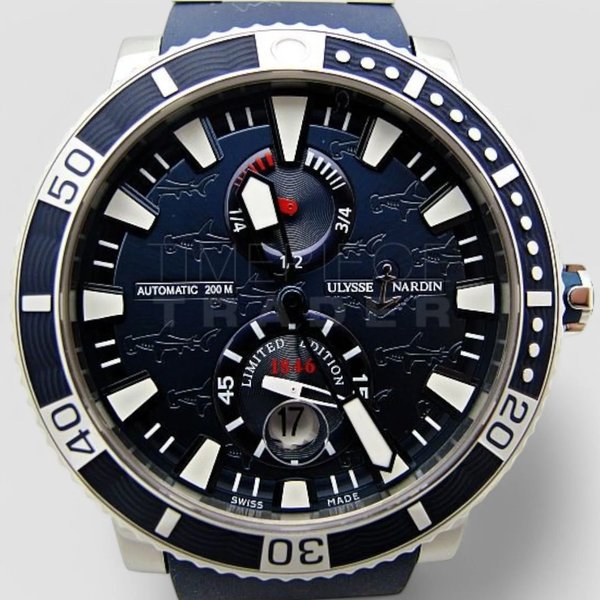 Ulysse Nardin Certified Pre-Owned
Hammerhead Shark Automatic Blue Dial Men's Watch
263-91LE-3
263-91LE-3