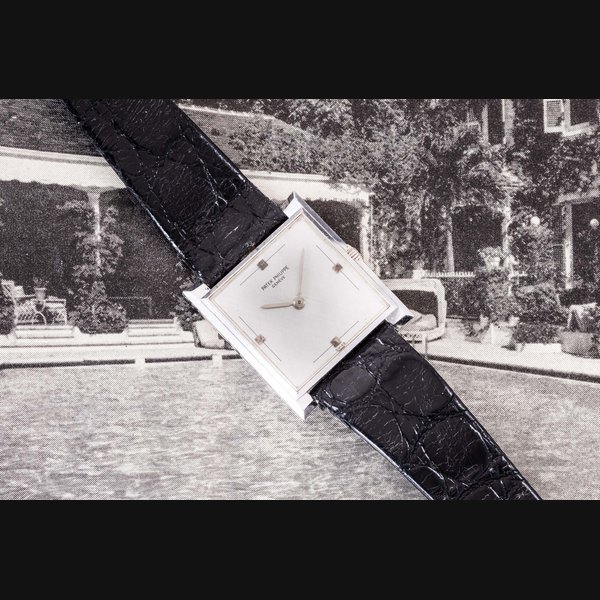 Patek Philippe Patek Philippe White Gold Square Dress Watch