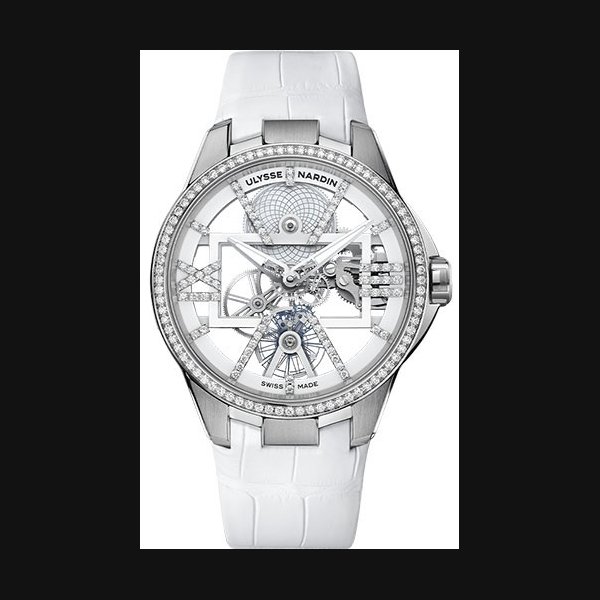 Ulysse Nardin Blast Titanium 42 MM - White Leather Strap - White Dial - 3713-260B/00