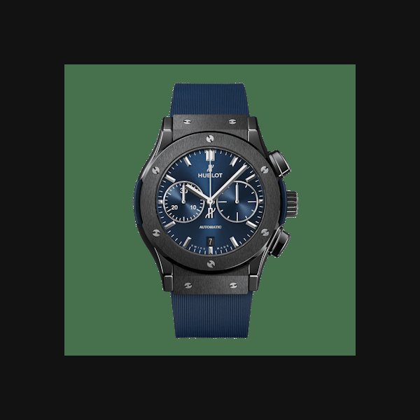 Hublot Classic Fusion Ceramic Blue Chronograph 45mm