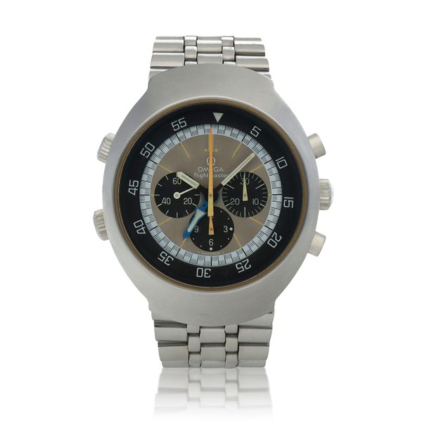 Omega Flightmaster, Ref.145.036  Stainless steel chronograph wristwatch  Circa 1975