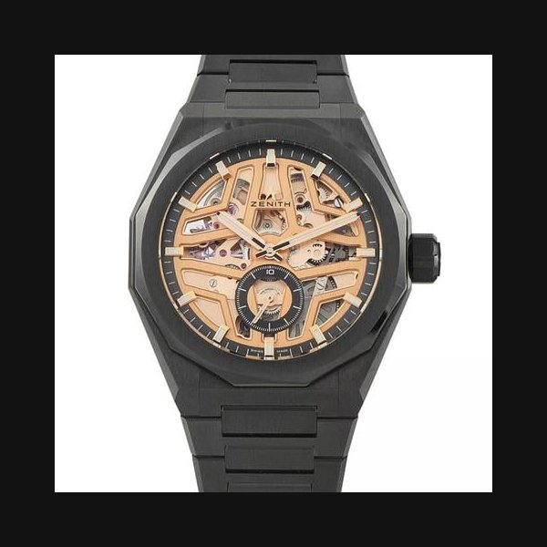 Zenith Defy SkylineSkeleton Black Ceramic Watch 49.9300.3620/07.I001