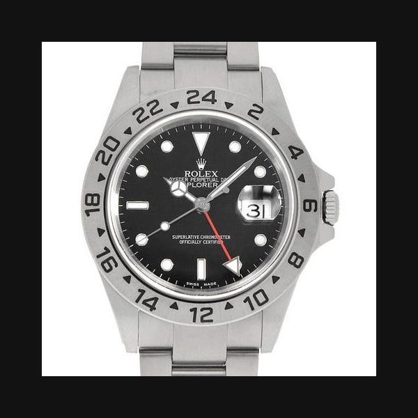 Rolex Rolex Explorer II16570 black DNumber USED mens