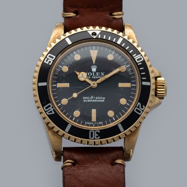 Rolex Rolex Submariner 1680 18K YG "Non-Date Conversion" · 1680