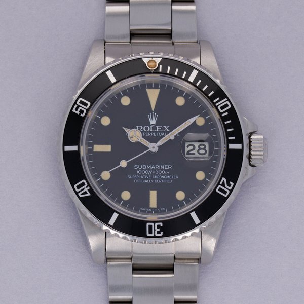 Rolex Rolex Submariner Date 16800 Matte Transitional Dial