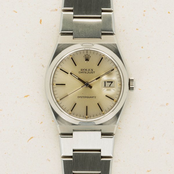 Rolex Rolex Datejust Oysterquartz 17000 Silver Dial With Guarantee · 17000