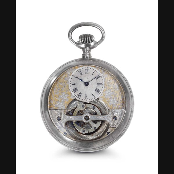 Mobilis Mobilis. An Unusual Silver Openface Keyless Lever Watch With Tourbillon SIGNED MOBILIS, MOVEMENT NO. 102'783, CASE NO. 2583, CIRCA 1890, Price & Market Data