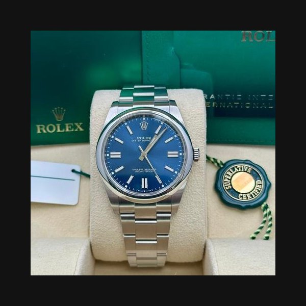 Rolex Rolex Oyster Perpetual41 Blue Dial