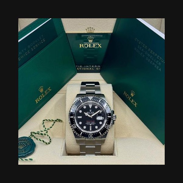 Rolex Sea-DwellerUnworn 2026 Sea-Dweller 43mm Stainless Steel Black Red Letters 126600