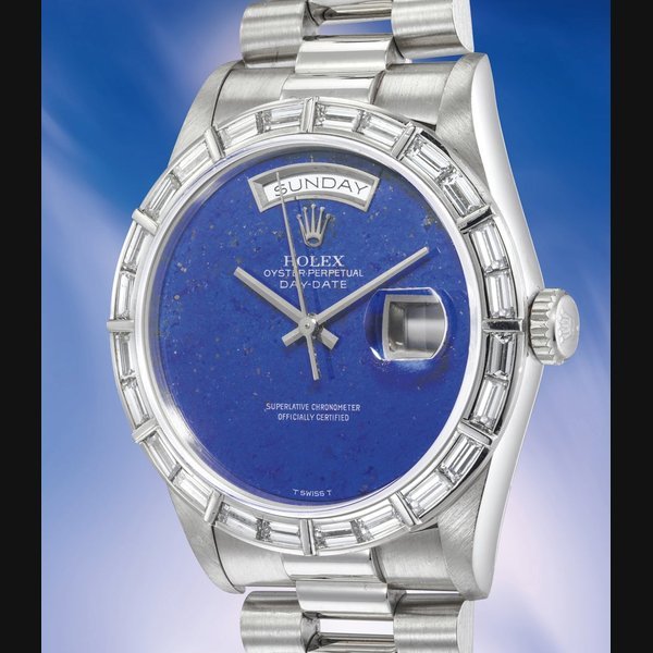 Rolex Rolex Ref. 18366, caseback stamped 18200 to the inside Day-Date