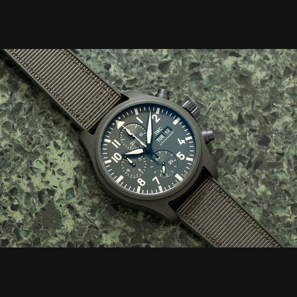 IWC Pilot's Chronograph Top Gun 'Woodland'