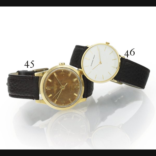 Audemars Piguet AUDEMARS PIGUET. AN 18K GOLD ULTRA-THIN WRISTWATCH SIGNED AUDEMARS PIGUET, MOVEMENT NO. 76548, CASE NO. 17027, CIRCA 1960, Price & Market Data