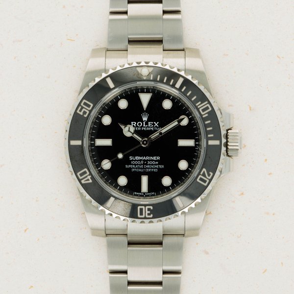 Rolex Rolex Submariner 114060 Non-Date Ceramic Bezel Box and Papers