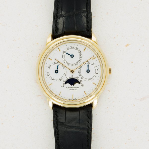 Audemars Piguet AUDEMARS PIGUET QUANTIÈME PERPÉTUEL AUTOMATIQUE 25657BA WITH BOX AND BOOKLETS · 25657BA