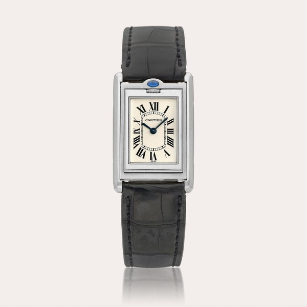 Cartier Tank Basculante, Reference 2405 | A stainless steel reversible wristwatch, Circa 1999 | 卡地亞 | Tank Basculante 型號2405 | 精鋼可翻轉腕錶，約1999年製 · 2405