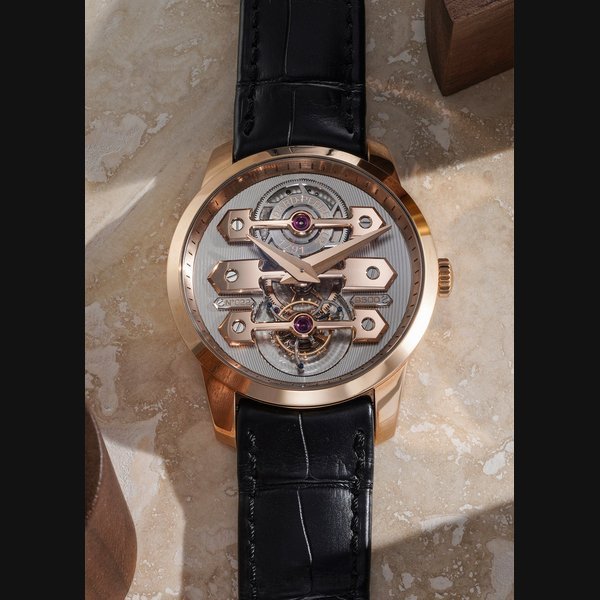 Girard Perregaux Girard Perregaux Ref. 99285-52-000-BA6A Tourbillon with Three Gold Bridges