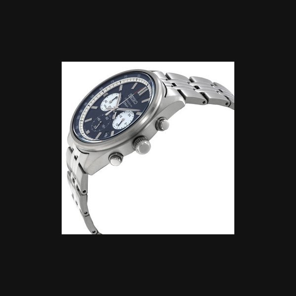 Seiko SeikoChronograph Quartz Blue Dial Men's Watch SSB427