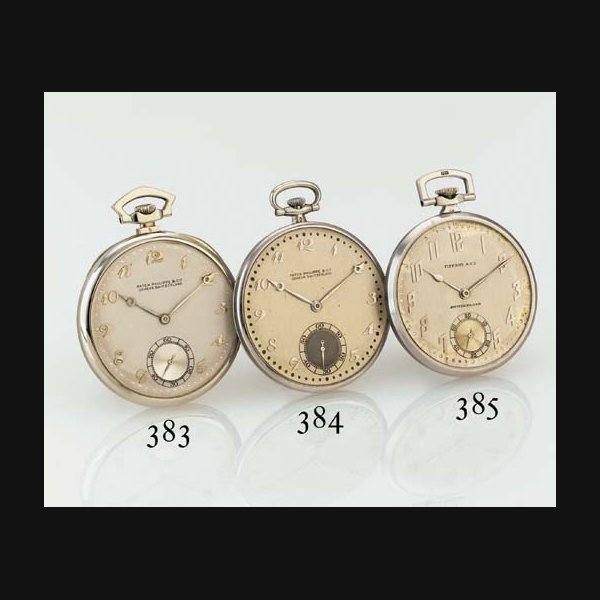 PATEK PHILIPPE. A PLATINUM OPENFACE KEYLESS LEVER DRESS WATCH SIGNED PATEK PHILIPPE & CIE, GENEVA, MOVEMENT NO. 819076, CASE NO. 414843, CIRCA 1928