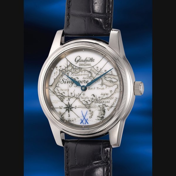 THE CONNOISSEUR Glash THE CONNOISSEUR Glashütte Original Ref. 49-08-02-02-06 1965 Singapore · 49-08-02-02-06