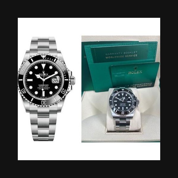 rolex Rolex Submariner Date41mm Stainless Steel Black Dial - Ceramic Bezel (126610LN)