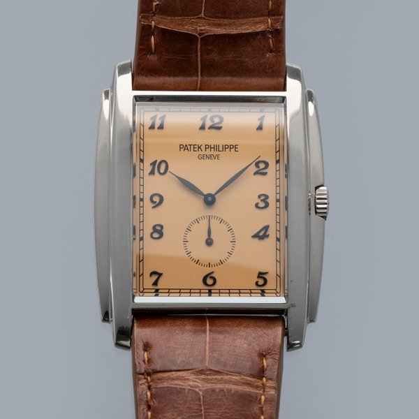 Patek Philippe Patek Philippe Gondolo 5124G Salmon Dial 18k WG Box and Papers