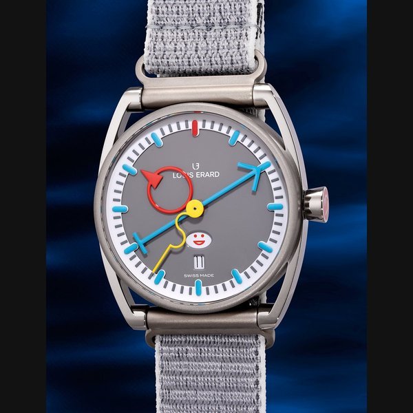 Louis Erard X Louis Erard X Alain Silberstein Ref. 75357TT03.BTT83 Smile Day · 75357TT03.BTT83