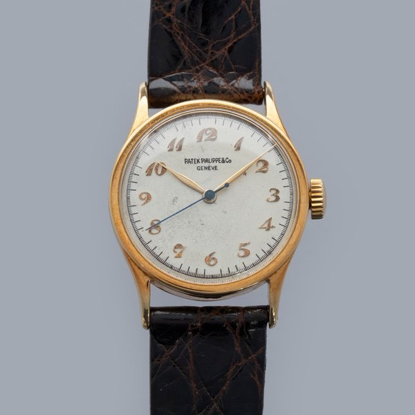Patek Philippe Patek Philippe Calatrava 96 Breguet Dial 18k YG with Extract of the Archives