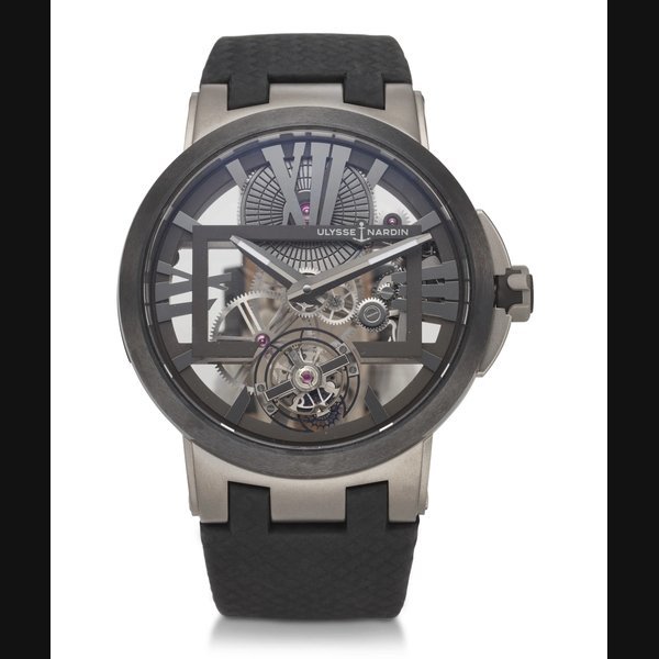 Ulysse Nardin ULYSSE NARDIN, EXECUTIVE, TITANIUM, TOURBILLON, REF. 1713-139