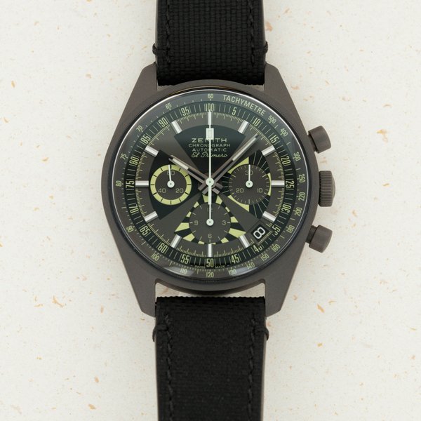Zenith Zenith SJX Chronomaster Revival Poker Chip Titanium Limited Edition · 97.G383.400.38.C880