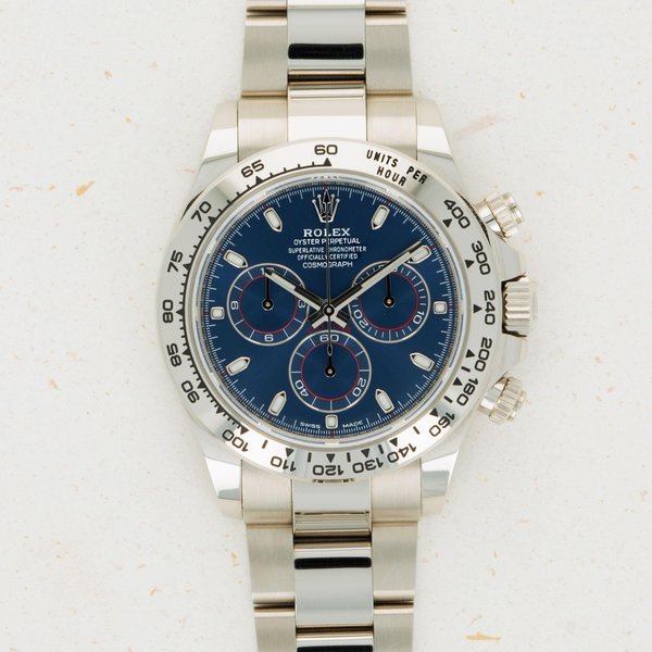Rolex Rolex Daytona 116509 Blue Dial WG