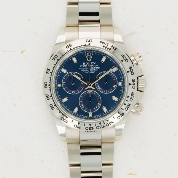 Rolex Rolex Daytona 116509 Blue Dial WG · 116509