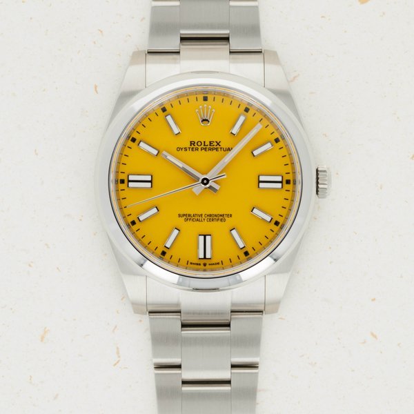 Rolex Rolex Oyster Perpetual Yellow 41mm 124300 · 124300