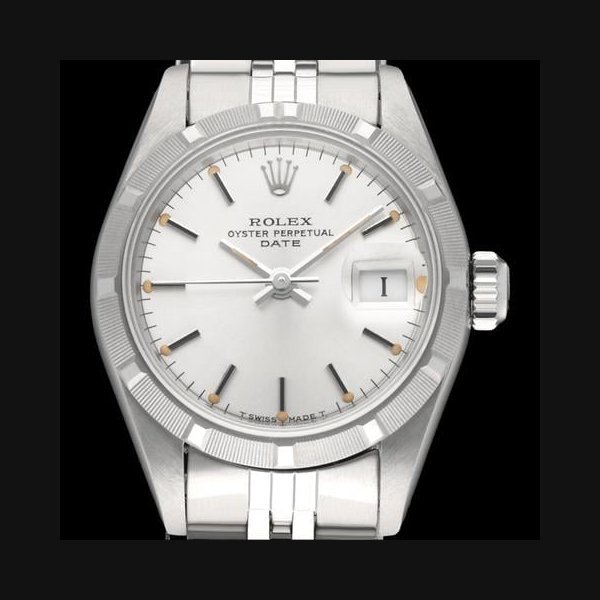 Rolex Rolex Oyster PerpetualLady-Datejust 69190 / Silver Grey Dial / Jubilee / 26mm / 1986