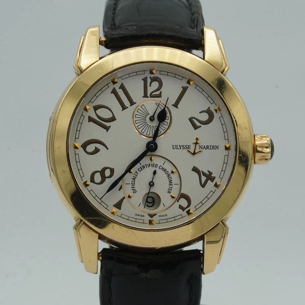 Ulysse Nardin Le Locle Automatic Men's Watch 40Mm 18K 750 Solid Gold 276-88