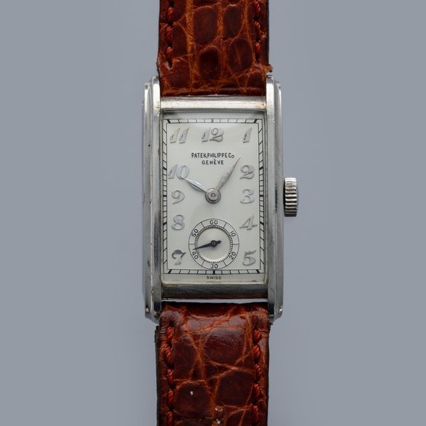 Patek Philippe Patek Philippe Rectangular 417 Breguet DIal Platinum