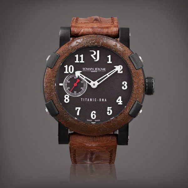 Romain Jerome Titanic DNA, reference T.OXY3.BBBB.00    Montre bracelet en acier |  Stainless steel wristwatch    Vers 2007 |  Circa 200, Price & Market Data