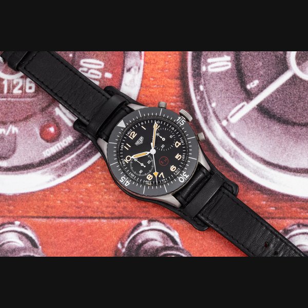 Heuer Bundeswehr 3H Flyback Chronograph