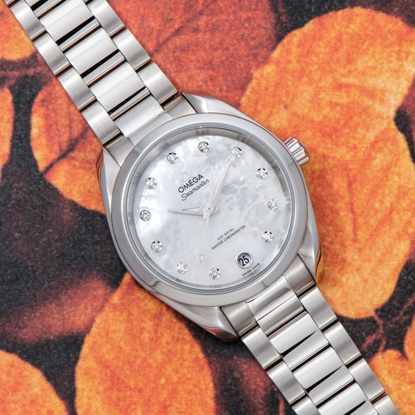 Omega Omega Seamaster Aqua Terra Co-Axial 'Mother Of Pearl'