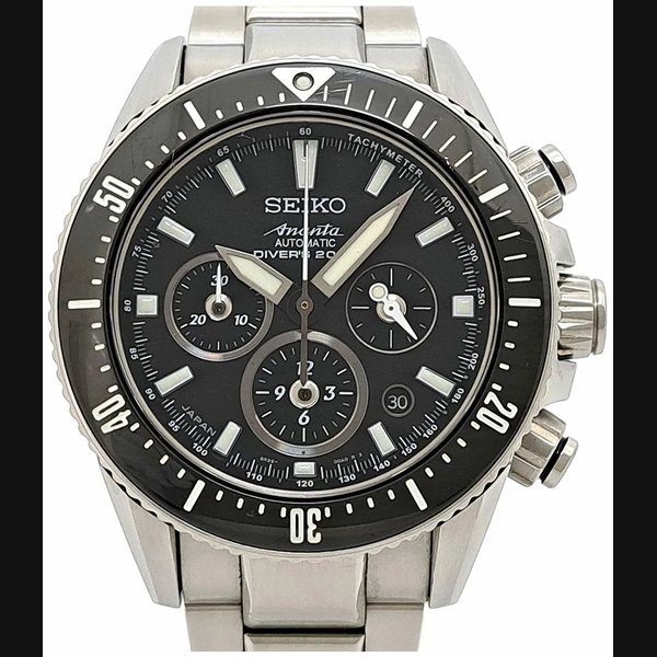 SEIKO Brights Ananta Mechanical Chronograph Automatic Stainless Steel