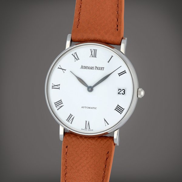 Audemars Piguet Classic 'Number 1', Reference 14682ST |A stainless steel wristwatch with date| Circa 1995