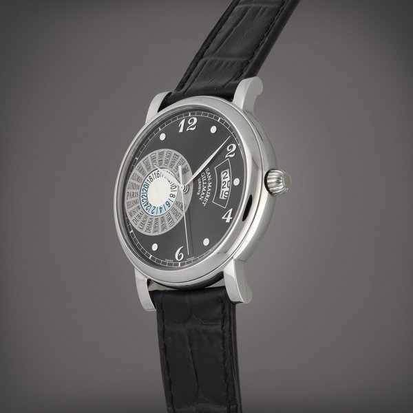 Jean-Mairet Gillman Hora Mundi II | A stainless steel world time wristwatch with date | Circa 2005