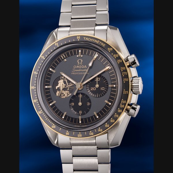 Omega Omega Ref. 310.20.42.50.01.001 Speedmaster Professional “Apollo 11 50th Anniversary”