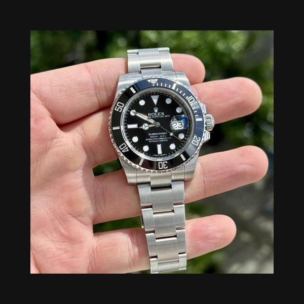 Rolex RolexSubmariner 116610 Black 40mm W Rolex Warranty Card & Hang Tag