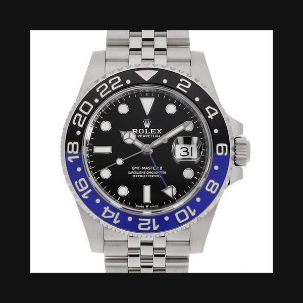 rolex Rolex GMT-Master II126710BLNR black 5 row jubilee bracelet Random Number USED mens