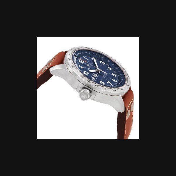 Hamilton HamiltonKhaki Aviation X-Wind Lefty Automatic Blue Dial Men's Watch H77765541