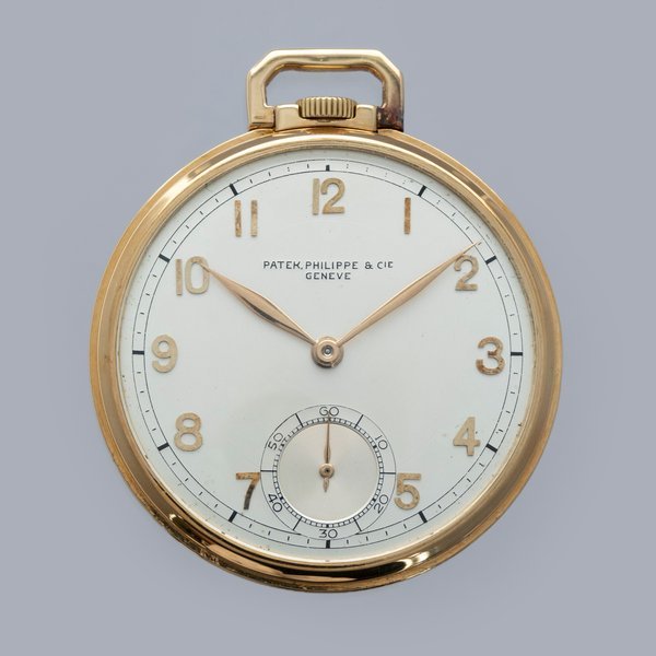 Patek Philippe Patek Philippe Pocket Watch 600J Property of Peruvian Politician Carlos Alvarez 18k YG