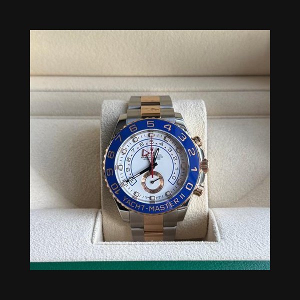 Rolex Rolex Yacht-Master II44mm Two Tone 18k Gold