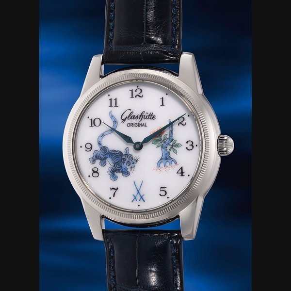 THE CONNOISSEUR Glash THE CONNOISSEUR Glashütte Original 1845 Meissen “Last Edition”