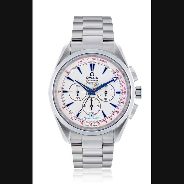 SEAMASTER AQUA TERRA CHRONOMETER, OLYMPIC TORINO 2006, REF. 2515.30.00 OMEGA